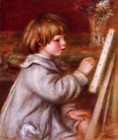 Renoir, Pierre Auguste - Claude Renoir Painting